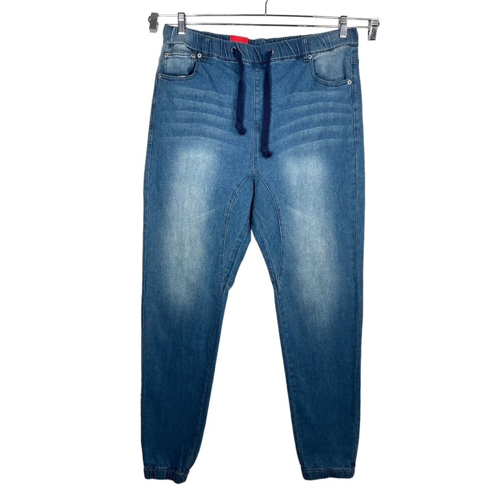 Victorious Drop Crotch‎ Stretchy denim blue sz 2XL